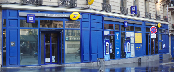 agence bancaire la poste