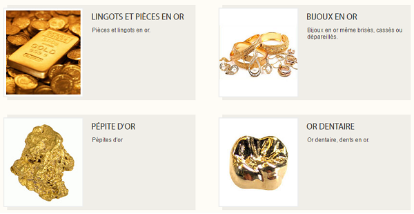 rachat de lingots et bijoux en or