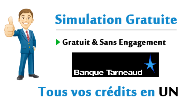 simulation rachat de crédit Banque Tarneaud