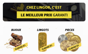 rachat d'or Lingor en ligne