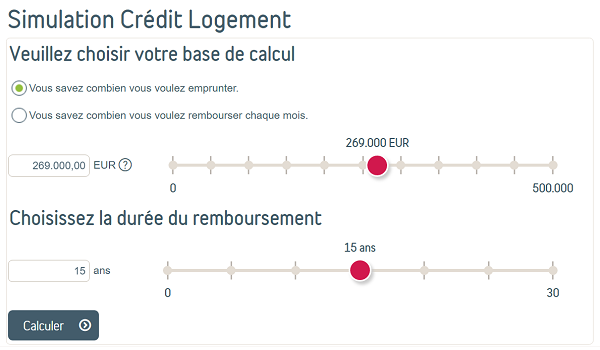 simulation prêt immobilier belfius