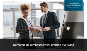 remboursement anticipé vw bank