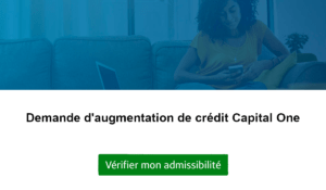 Augmentation de crédit Capital One